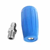 高壓清洗機尖端渦輪噴嘴 4000psi Max 旋轉,帶 1/4'' 快速連接,用於去除廣告樹皮銹 2026