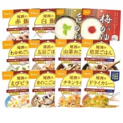 (店+)日本 Onisi 尾西 5年保存 即食飯 12種類 米飯 乾燥飯 風味飯 咖哩飯 炊飯 粥 露營 登山 地震 防災食品