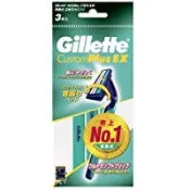 【DOKODEMO】P&G 吉列 CustomPlus EX 可動式刮鬍刀（便利商店專用）3入裝