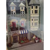 免運樂高 Lego 10185 綠色雜貨舖  + 10182 +10190街景三兄弟 無書無盒