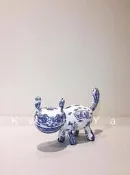 洪易 Hung Yi 禮坊 Rivon 青花貓 藝術 瓷器 貓 松山智一 天野建 daniel arsham 