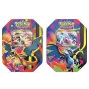 *現貨*美版 國際版(寶可夢 超級進化 噴火龍 鐵盒) Pokémon TCG: Mega Charizard Tin