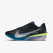 (店+)【NIKE 耐吉】NIKE 慢跑鞋 ZOOMX VAPORFLY NEXT% 4 黑藍螢光 男 HF6414-401