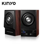 【三井3C購物網】【KINYO】PS-2000 二件式木質喇叭