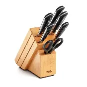 【Fissler】德國Fissler 成家立業 德州刀具7件組(總代理直營/日式刀具/主廚刀/切肉刀/水果刀/含刀座)