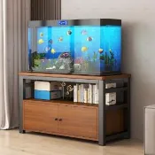 厝景之隅 魚缸置物架 水族箱底座 魚缸柜 落地魚缸架子 長100cm(穩固不搖晃 承重150kg)預售12工作天