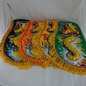 【明祥】A款中奉帽 凸繡 神明用 神明衣 土地公 武財神 媽祖 天上聖母 上帝公 關聖帝君 47廠