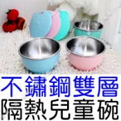 99元免運【餐廚用品】歐岱兒童碗雙層隔熱碗｜附湯匙專用蓋