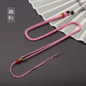 【兩條起拍】~手工繞線帶頂珠項鍊繩子2mm飾品DIY香包掛脖掛繩批發