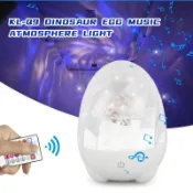 百家樂百貨市場 網紅七彩旋渦火焰水紋恐龍蛋藍牙音箱燈星空旋渦裝飾桌面擺件