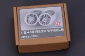 【傑作坊】Hobby Design HD03-0354 1/24 汽車模型改裝輪圈 18吋 RAYS RE30 現貨