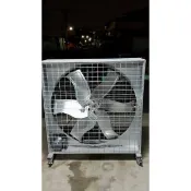 大型排風 皮帶式『中部批發』54吋 1HP 附煞車輪 三相220V 通風機 排風機 箱型排風機 廠房散熱風扇 訂製