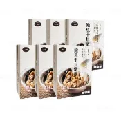 【吉好味】一吉膳鮑魚干貝燉雞6盒(一盒500g/固形量130g)