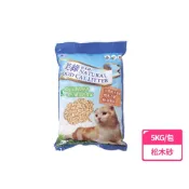 (店+)【LEEHOO】美綠 5kg/包 環保松木砂環保砂 松木砂 貓砂 兔子砂 鼠砂 鳥類砂