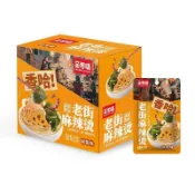 🔥限時特殺🔥親零嘴老街麻辣燙小菜 麻醬香辣三種配菜可選 海帶藕片馬鈴薯片 開袋即食下飯小零食 宵夜追劇必備速食點心
