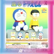(店+)『現貨』 KITAN 轉蛋 扭蛋 坐姿哆啦A夢 坐下 坐著 小叮噹 大雄 坐姿 公仔 全5款