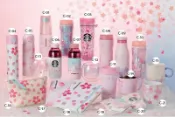 2019日本 星巴克 Starbucks 櫻花季 櫻花杯 保溫瓶 第二彈(10號)櫻花冷水壺(櫻花袋+盒) 現貨