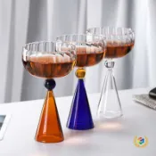 全球選品1館 生活百貨 ✅高硼矽玻璃紅酒杯高腳杯網紅杯子家用咖啡杯 香檳杯葡萄酒