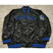WARRIORS NBA 金州 勇士隊 棒球外套 夾克 Curry 嘻哈 饒舌 大尺碼 尺寸:XL 2XL