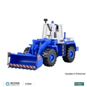 Kibri 18453 (HO kit) THW FAUN 輪式鏟裝機