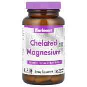 【iHerb】Bluebonnet Nutrition, 螯合鎂，120 粒素食膠囊（每粒膠囊 100 毫克）