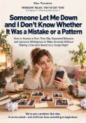 Kobo Someone Let Me Down and I Don't Know Whether It Was a Mistake or a Pattern - How to Assess a...
