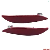 Crtw 左右後反射器保險槓尾燈透鏡燈飾板後門更換雷諾梅甘娜 MK3 2008-2013 265600004R