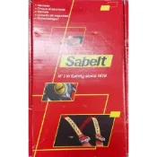 Sabelt 品牌紅色 四點式賽車安全帶