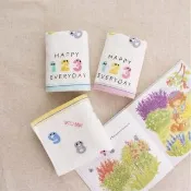 【方格牌】兒童紗布印花毛巾123款（12入組） 60195-1 台灣製造(兒童毛巾 口水巾 手帕 紗布巾)