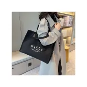 (店+)【優先購】新款單肩包女大容量托特包學生帆布手提袋帆布包大學生上課通勤包