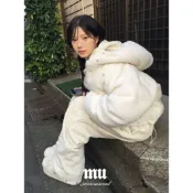 Codibook｜韓國 modimood 100%韋龍毛絨高領鋪棉外套［預購］羽絨外套 女裝