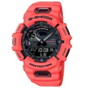 大高雄鐘錶城 CASIO卡西歐G-SHOCK GBA-900-4A 藍芽多功能運動錶/橘紅 48.9mm｜樂天領券現折★全館特惠中★指定刷卡回饋10%