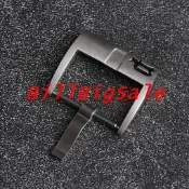 錶扣 個性不反光鈦色精鋼錶扣24mm適用真皮錶帶手錶配件扣