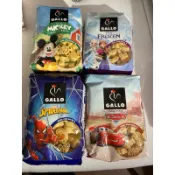 【阿肥的店】Disney Dalla Costa 造型義大利麵 蜘蛛人 小熊維尼 米奇米妮 公主 維尼 cars 西班牙