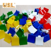 娃娃國【台灣 USL】遊思樂 5色內旋1/4圓連接塊(50PCS)【商品須滿200才出貨】