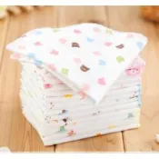 當天出貨不用等 嬰兒紗布手帕 雙層口水巾 毛巾 洗臉巾 寶寶圍嘴 新生兒餵奶巾 方巾 純棉 紗布巾kof82507789