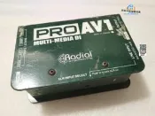 【可開發票】Radial PRO AV1 吉他/貝斯/多媒體DI盒 關聯J48 尼夫Neve/Avalon/Boss 實