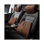 (店+)納智捷汽車頭枕腰靠 記憶棉護頸枕 腰靠墊 S3 S5 U5 U6 Luxgen7 U7 V7 M7 N7 車用頭枕腰靠