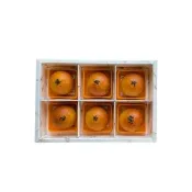 【D醣一刻】無精緻澱粉蛋黃酥禮盒（6入/盒附提袋）(無精緻澱粉蛋黃酥月餅/中秋無糖月餅)_年菜 年節禮盒