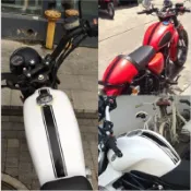 🔥台灣現貨🔥油箱貼油桶貼機車貼紙檔車貼紙全車拉花貼紙CBR本田BMW鈴木KTR野狼T1T2酷龍機車改裝滑胎MWS雷霆