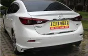 【車王小舖】馬自達 Mazda 魂動 all new mazda3 2015年 全新馬3原廠型尾翼 全新馬自達3壓尾