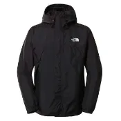 【The North Face】男 ANTORA 防風防水透濕耐磨連帽外套.DRYVENT機能風衣夾克(8DRZ-4H0 宇宙黑)