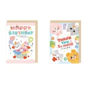 【久大文具】8K祝福大卡 (JGC-308A/B) 卡片 祝福卡 生日卡 感謝卡 畢業卡 大卡 090@0142