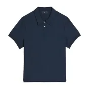 【BreezeOnline 微風精品線上】dunhill 深藍色短袖Polo衫