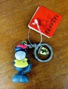 佩姬蘇【絕版珍藏】德國 NICI x Ferrari 法拉利官方授權 黑色躍馬造型軟膠鑰匙圈（含原廠吊牌/車迷必備）