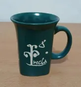 全新　繪圖綠色 馬克杯 水杯 牛奶杯 飲料杯　【杯盤碗壺餐具專區】☆流星百寶屋☆
