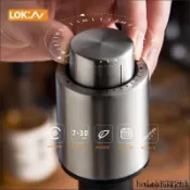 臺灣出貨不鏽鋼紅酒瓶塞刻度通用保鮮密封塞抽葡萄酒塞真空抽氣瓶塞密封蓋