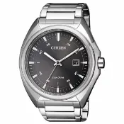 大高雄鐘錶城 CITIZEN星辰AW1570-87H Eco-Drive 光動能懷舊轉盤腕錶/銀黑 41mm｜樂天領券現折★全館特惠中★指定刷卡回饋10%