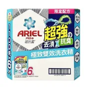 (店+)【ARIEL】抗臭新配方洗衣精補充包1100公克 X 6入(新包裝版)