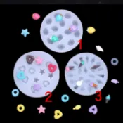 各種冰淇淋蛋筒草莓星泡芙餅乾糖果形矽膠模具烘焙巧克力蛋糕裝飾模具